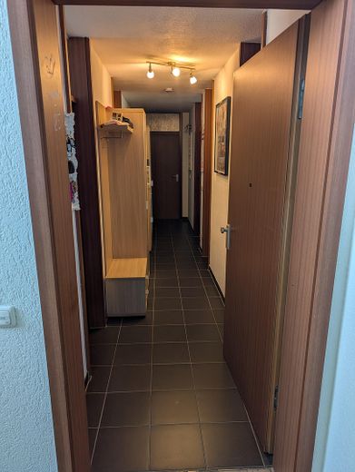 Ruhige 4-Zimmer-Wohnung, ohne Provision, von Privat, nahe Erholungsgebiet mit Südbalkon – Wohnungseingang