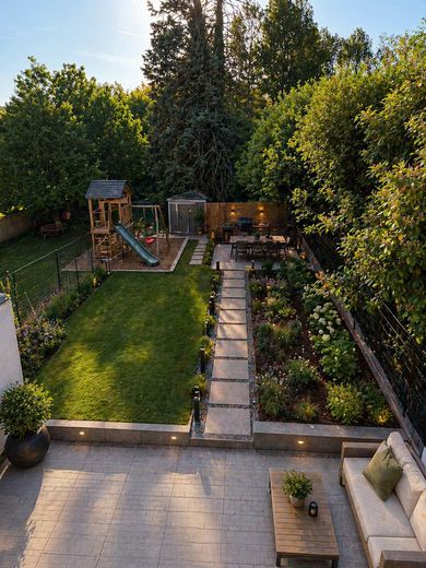 Gartenansicht animiert
