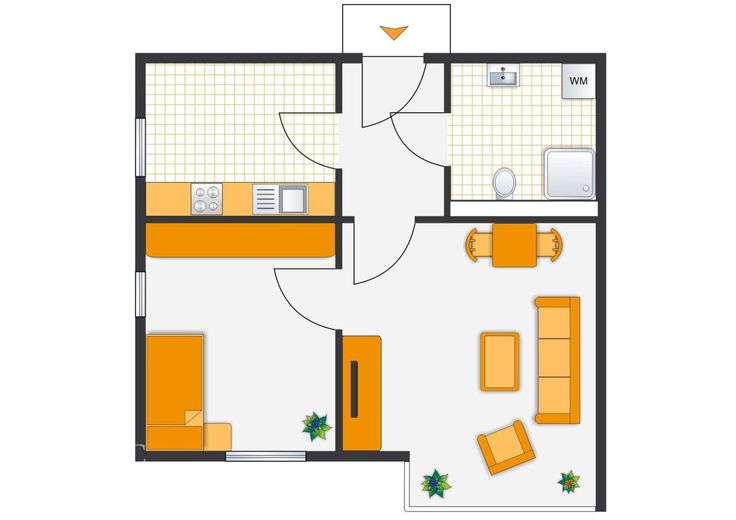 Kapitalanleger aufgepasst! – Grundriss