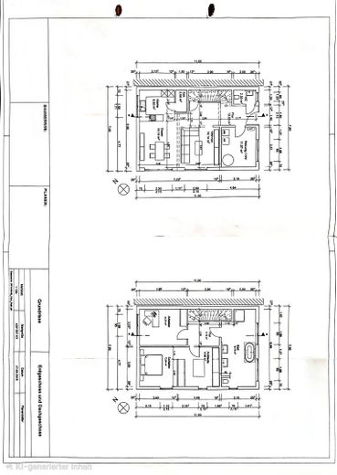 Wohlfühloase in Bad Homburg/Dornholzhausen – Grundrisse EG/OG