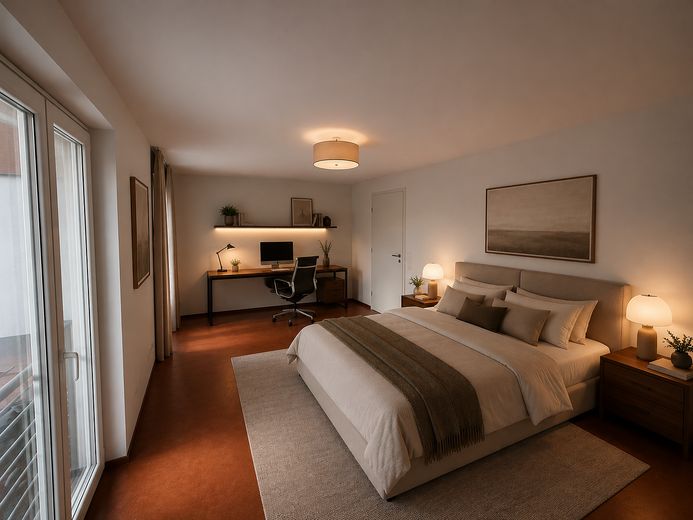 Charmante 2-Zimmer-Wohnung mit Balkon, 2xTG-Stellplätzen und Ausbaupotenzial in Nürnberg-Wöhrd – SZ3 AI