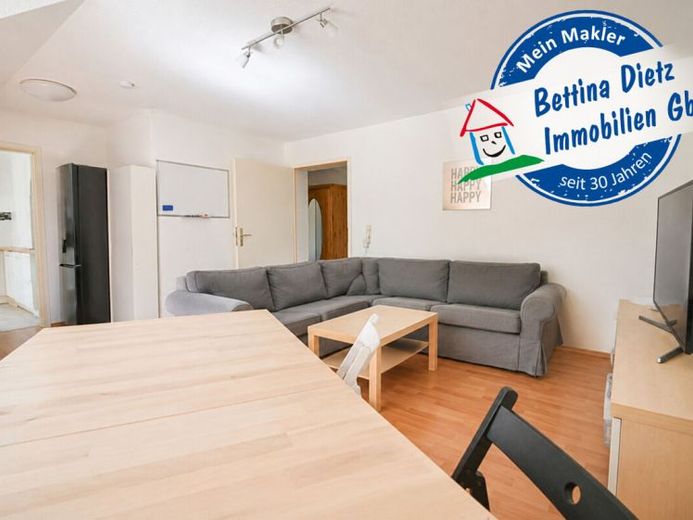 DIETZ: 3 Zimmer-Dachgeschosswohnung im Santo-Tirso-Ring von Groß-Umstadt! – Foto 1
