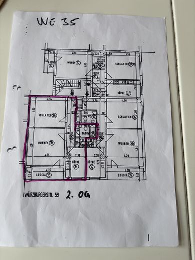 Acquisto per uso proprio, figli studenti o investimento a reddito, libera e disponibile a Colonia Höhenberg – Grundriss
