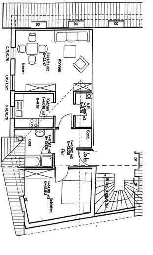Schöne 2 ZKB im DG mit Stellplatz – Wohnung 10