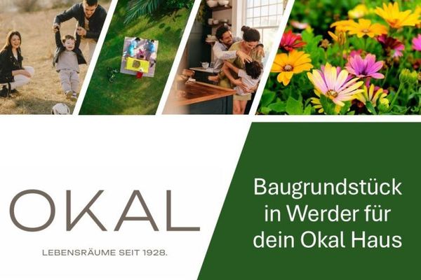 OKAL ile güvenle inşa edin - geniş arsa, ikinci sırada