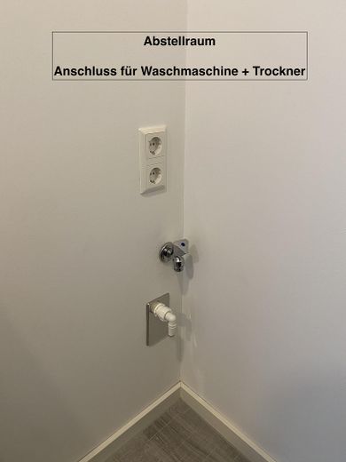 Anschluss WM und Trockner