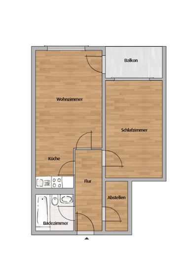 Provisionsfreie 2-Zimmer-Wohnung in Reutlingen – sofort verfügbar – फोटो 10