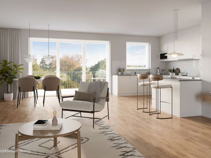 Exklusive 4-Zimmer-Wohnung mit 2 Terrassen und großzügigem Garten in familienfreundlicher Lage – Foto 1