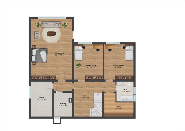 Grundriss Untergeschoss