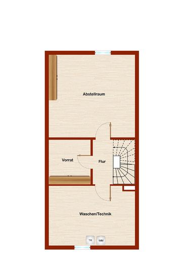 Top-Modernes Einfamilienhaus aus 2020 - Provisionsfrei vom Eigentümer – Grundriss Kellergeschoss