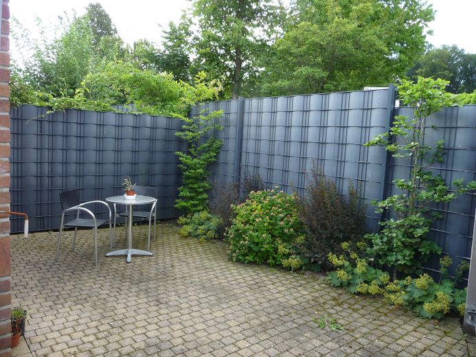 Exklusive, möblierte, ebenerdige Wohnung! Ruhige Toplage Münster-Nord-Wilkinghege – Terrasse