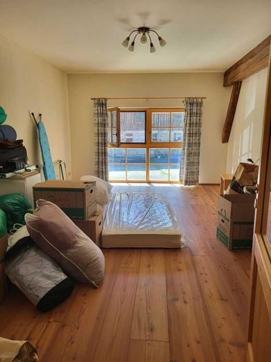 شقة كبيرة رائعة بطراز منزل ريفي – kleines Schlafzimmer 