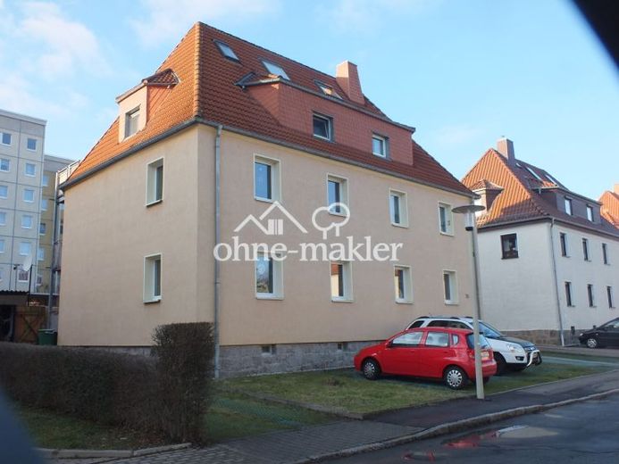 1 ZKB + Balkon in Zwickau-Auerbach, Dachgeschoss-Wohnung mit EBK – Foto 1