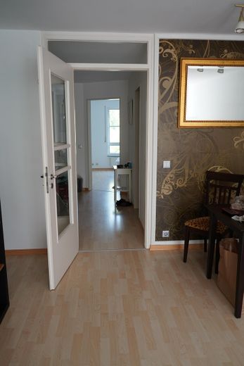 Blick vom Wohnzimmer