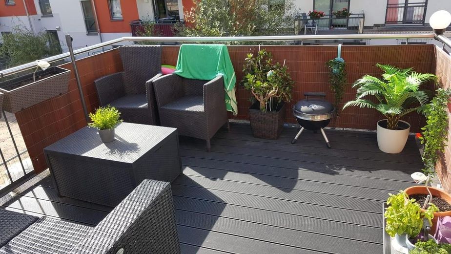 Hochwertige 3-Zimmer-Wohnung im Rostocker Bahnhofsviertel – Balkon