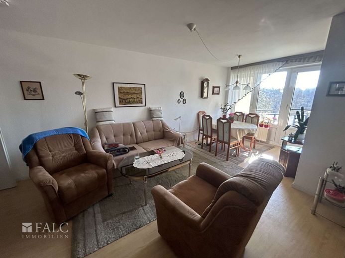 Charmante barrierearme Wohnung – Wohnzimmer