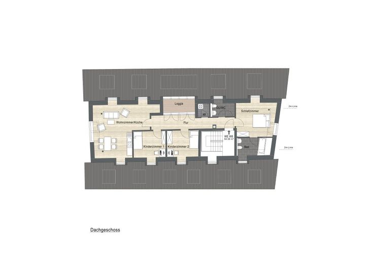 Erstbezug - Modernes Wohnen im historischen Ambiente – W8_1.jpg 4-Zimmer mit Loggia
