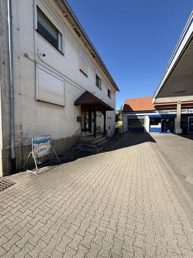 Geteilte Hoffläche