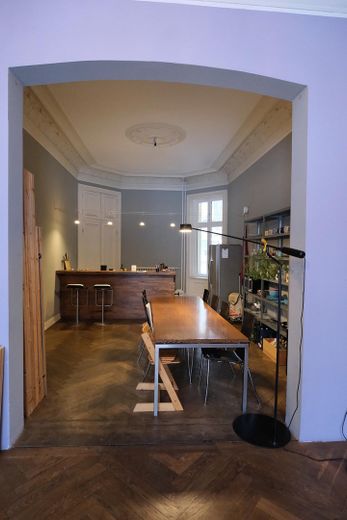 Blick zurück in die Küche