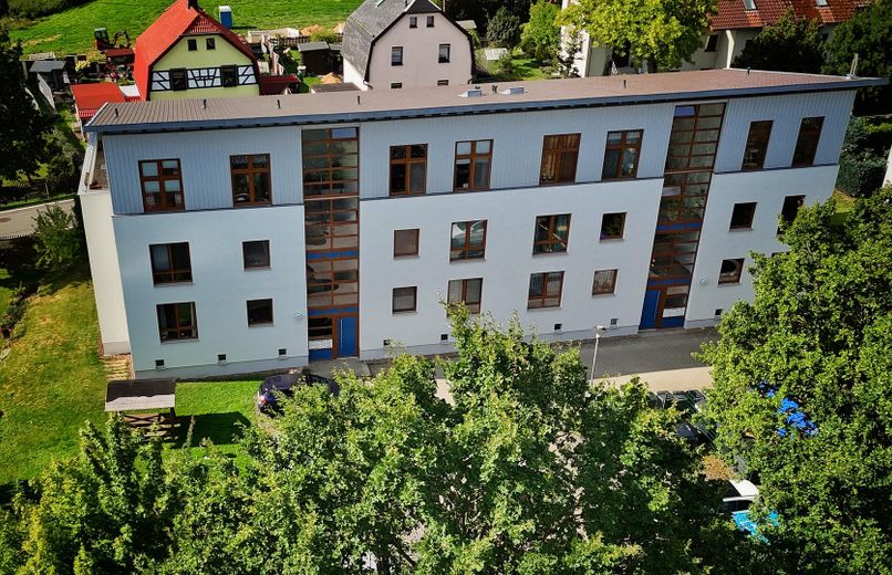 Hochwertige 3-Raum-Dachgeschosswohnung mit großer Dachterrasse in ruhiger Top-Lage – Außenansicht