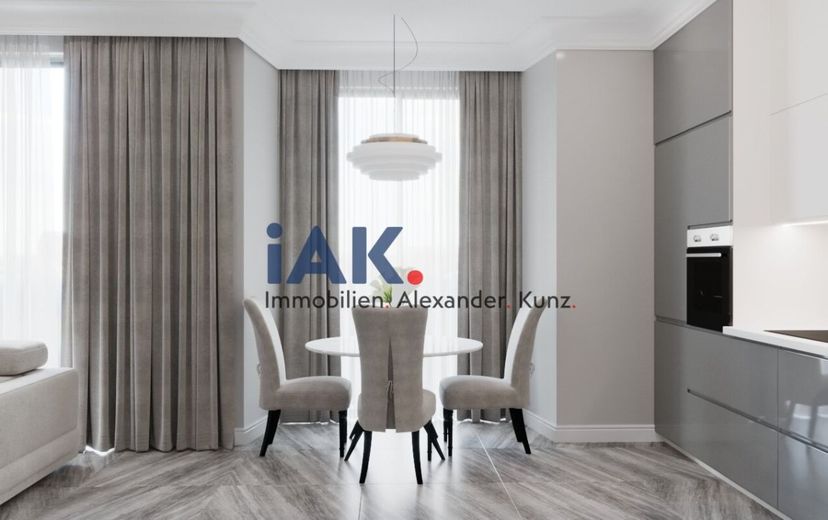 Riesige 3-Zimmer-Premiumwohnung-Barrierefrei Wohnen – Visualisierung 1
