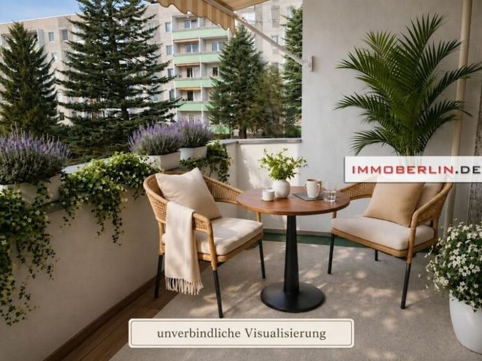 IMMOBERLIN.DE - Attractive apartment with west-facing balcony & lovely view in a nature-connected location – Photo 1