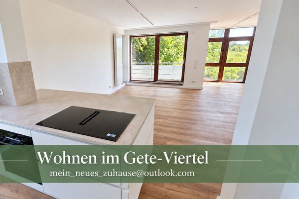 Stilvoll kernsaniert – helle Maisonettewhg m. neuer EBK, Balkon & Terrasse im begehrten Geteviertel