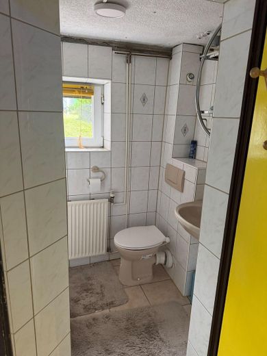 Casa unifamiliar con 1209qm de terreno y más de 250qm de superficie útil – Kleines Bad im Keller
