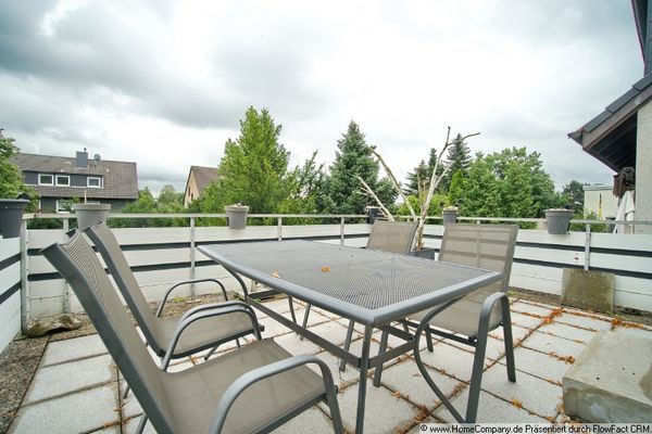 Schöne und 3-Zimmer-Wohnung in Kamen mit zwei Schlafmöglichkeiten und Terrasse