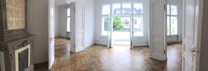 Sie sehen hier die Wohnung