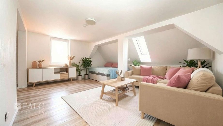 Wohnen und Gewerbe mitten in der City - FALC Immobilien Heilbronn – Wohnen und Schlafen (2. OG Whg 4)