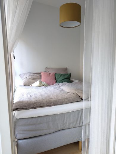Charmantes Appartement in der Unteren Au. Zentral wohnen in ruhiger Innenhoflage. – Schlafzimmer