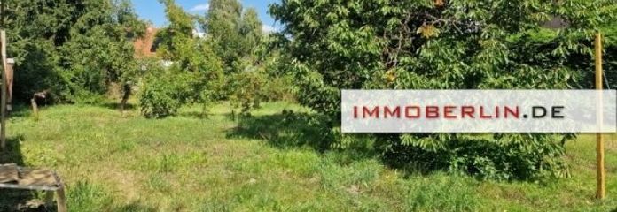 IMMOBERLIN.DE - Hervorragendes Baugrundstück in sehr angenehmer Lage vor den Toren Berlins