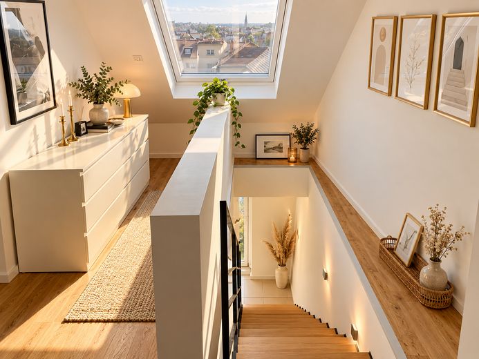 Ekskluzywne mieszkanie dwupoziomowe o wyjątkowej architekturze, wysokim standardzie i widokiem na zamek – Zdjęcie 10