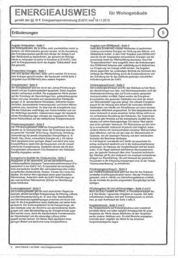 Energieausweis Seite 5