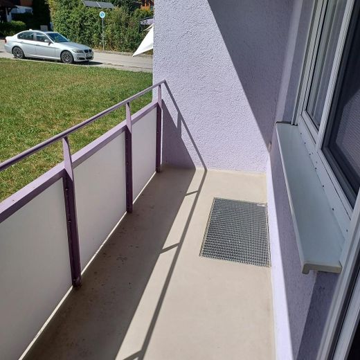 Barrierearme 1-Zimmer-Wohnung in zentraler, ruhiger Lage von Aßling – Balkon
