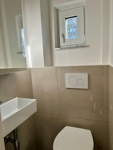 WC im Erdgeschoss