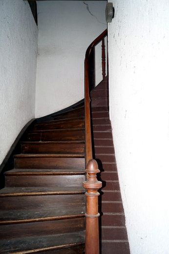 Denkmalgeschütztes Altstadt-Anwesen mit Baugenehmigung für 5 Wohnungen – Entwicklerprojekt in Landau – Historisches Treppenhaus