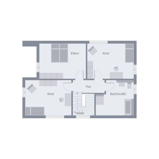 ARCHITEKTUR MIT WEITBLICK – Grundriss Dachgeschoss