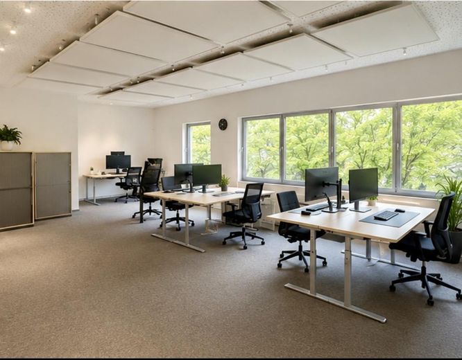 Repräsentative klimatisierte Büroflächen, Gesamtfläche 470qm, in Brühl Ost. – Büro3, 1.OG
