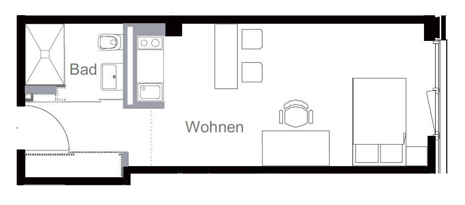 Großes Apartment, Möbiliert, im Zentrum Münchens ab 01.08.26 zu vermieten – Foto 8