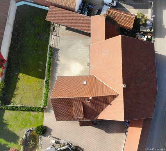 Historischer Resthof mit zwei Wohneinheiten, Scheune &amp; Stallungen inmitten von Hameln, Afferde! – Außenansicht Oben