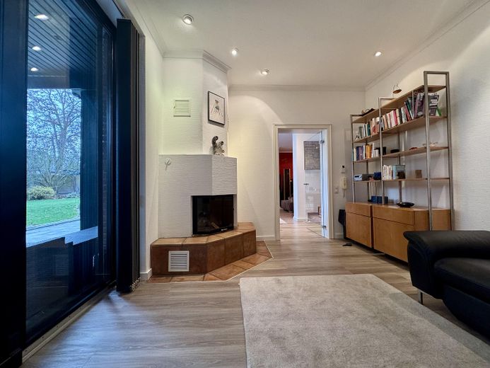 Blick aus dem Kaminzimmer