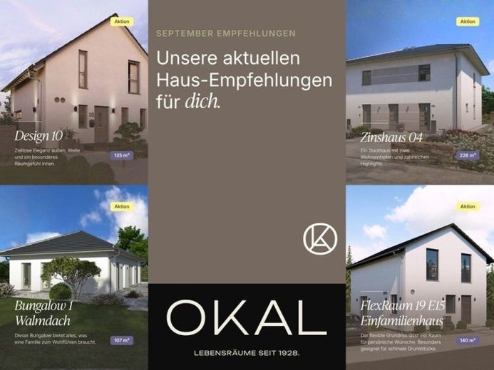 Aus Grundstück wird Zuhause - gestalte deinen Lebensraum mit OKAL – Foto 1
