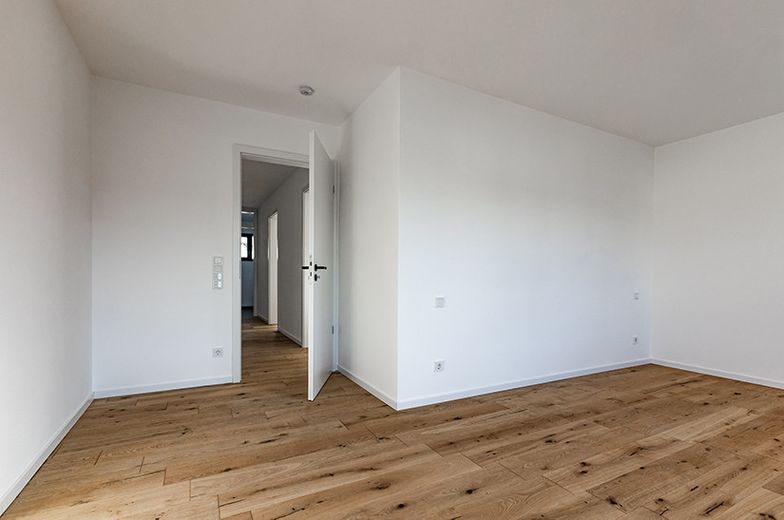 Stilvolle Neubau-DHH / Jetzt letzte Einheit sichern – Schlafzimmer OG / Musterhaus
