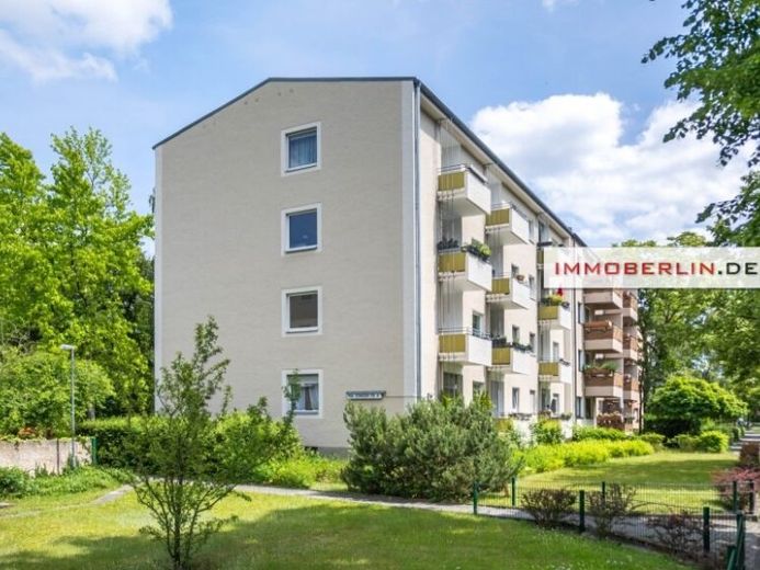 IMMOBERLIN.DE - दक्षिण-पश्चिम दिशा में बालकनी लॉजिया और कार पार्किंग स्थान वाला धूपदार अपार्टमेंट – फोटो 1