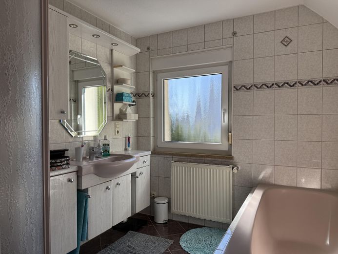 Badezimmer Dachgeschoss