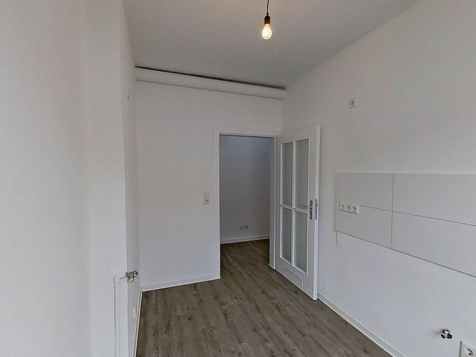 Charme&Gemütlichkeit: Schöne 2-Zimmer-Wohnung mit modernem Wannenbad in Bielefeld-Mitte – Ansicht II: Küche
