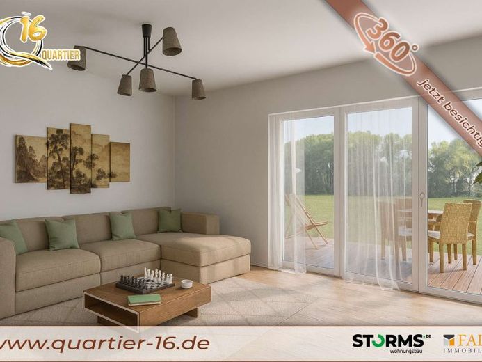 Erdgeschosswohnung (WE-4) - 105,83 m² - 3 Zimmer – Foto 1