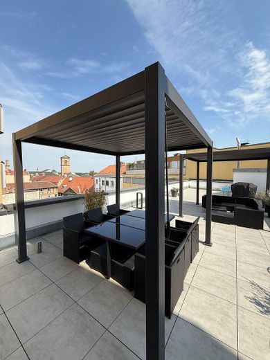 Das wohl beeindruckendste Büro Fürths – voll möbliert, zentral und sofort bezugsfertig – Dachterrasse